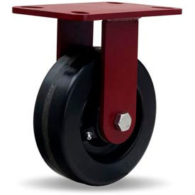Hamilton® Heavy Service Rigid 6 x 2 Plastex Roller 1200 Lb. Caster R-HS-6P
