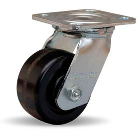 Hamilton® Standard Cold Forged Swivel 4 x 2 Plastex Roller 800 Lb. Caster S-524-P