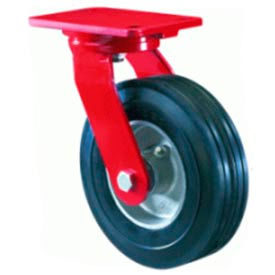 Hamilton® Cush-N-Flex Forged Swivel 8 x 2-1/2 Super-Flex Roller 500 Lb. Caster S-8528-SU