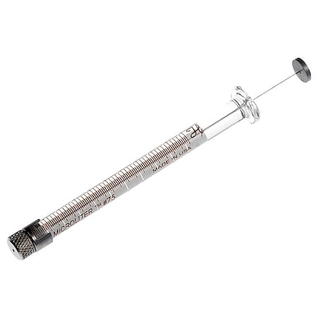 Chromatography Syringe, Borosilicate Glass, PTFE, Stainless Steel, 5 ul, Sterile, Removable MPN:7634-01