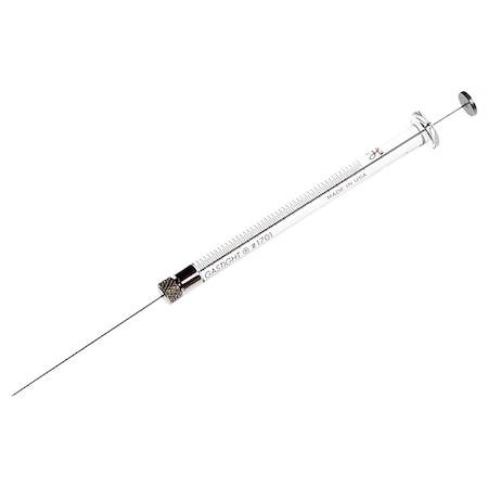 Chromatography Syringe, Borosilicate Glass, PTFE, Stainless Steel, 10 ul, Sterile, Removable MPN:80011