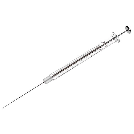 Chromatography Syringe, Borosilicate Glass, PTFE, Stainless Steel, 100 ul, Sterile, Cemented MPN:81000