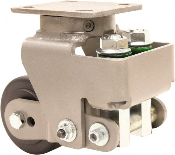 Swivel Top Plate Caster: Cast Nylon, 4