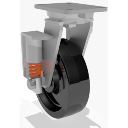 Swivel Spring, Loaded Ch 10X3 Plastex MPN:S-SPCH-13PT-1