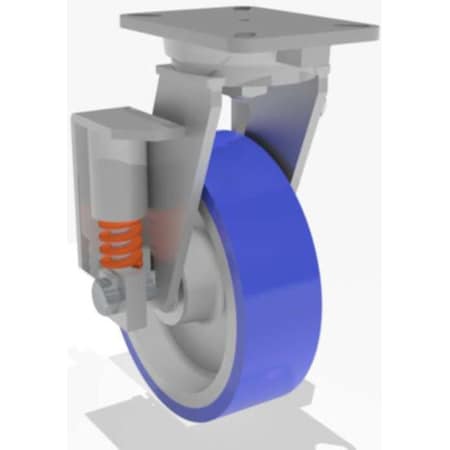 Swivel Spring, Loaded Ch 10X3 Poly-Soft MPN:S-SPCH-13SPB-1