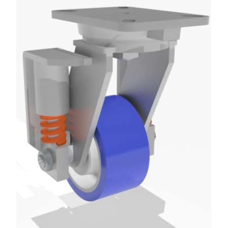 Swivel Spring, Loaded Ch 6X3 Poly-Soft MPN:S-SPCH-63SPT-2