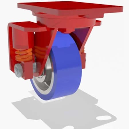 Swivel Spring, Loaded Hs 5X2 Poly-Soft MPN:S-SPHS-5SPB-2