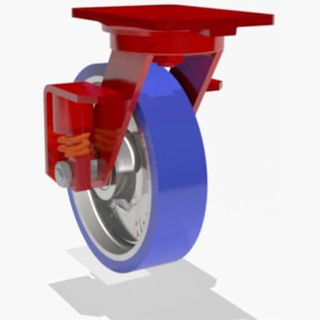 Swivel Spring, Loaded Hs 8X2 Poly-Soft MPN:S-SPHS-8SPT-2