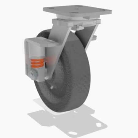 Swivel Spring, Loaded Wh 8X2 Plastex MPN:S-SPWH-8P-2