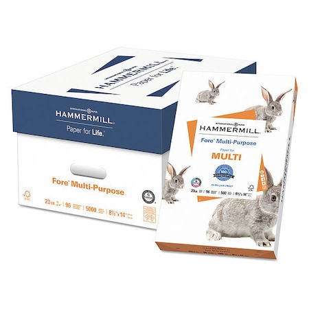 Multi Paper, 8-1/2 x 14 In, White, PK500 MPN:HAM103291