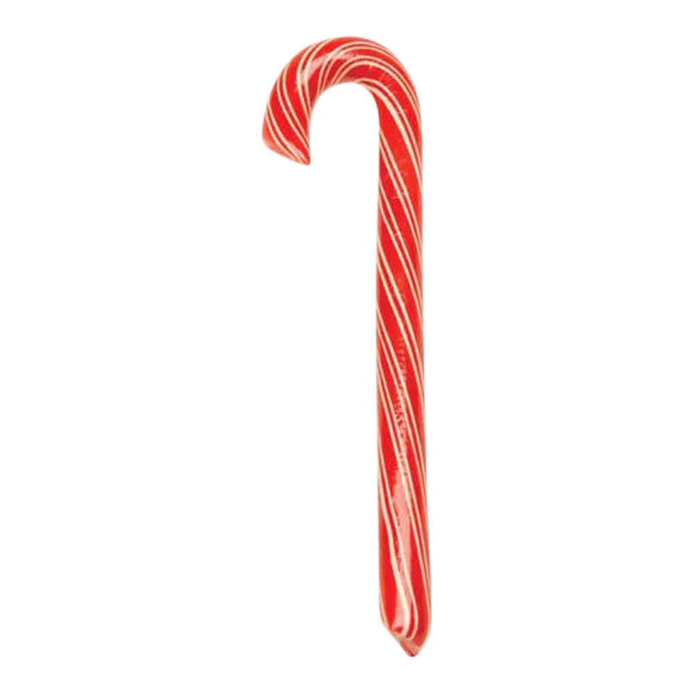 Hammonds Candies Cinnamon Candy Canes, 1.75 Oz, Pack Of 48 Candy Canes MPN:0948-CS