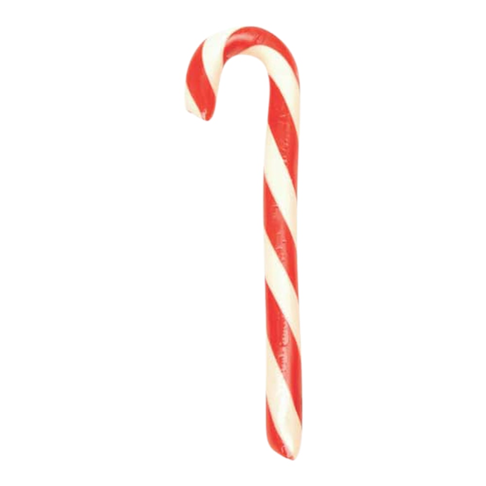 Hammonds Candies Peppermint Candy Canes, 1.75 Oz, Pack Of 48 Candy Canes MPN:2848-CS