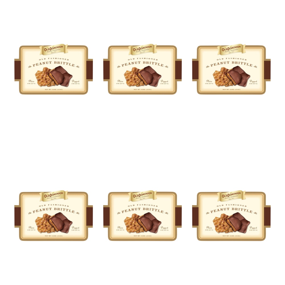 OLD DOMINION GIFT PEANUT BRITTLE FAVORITES 6 16 OZ MPN:HAM-2C1216080