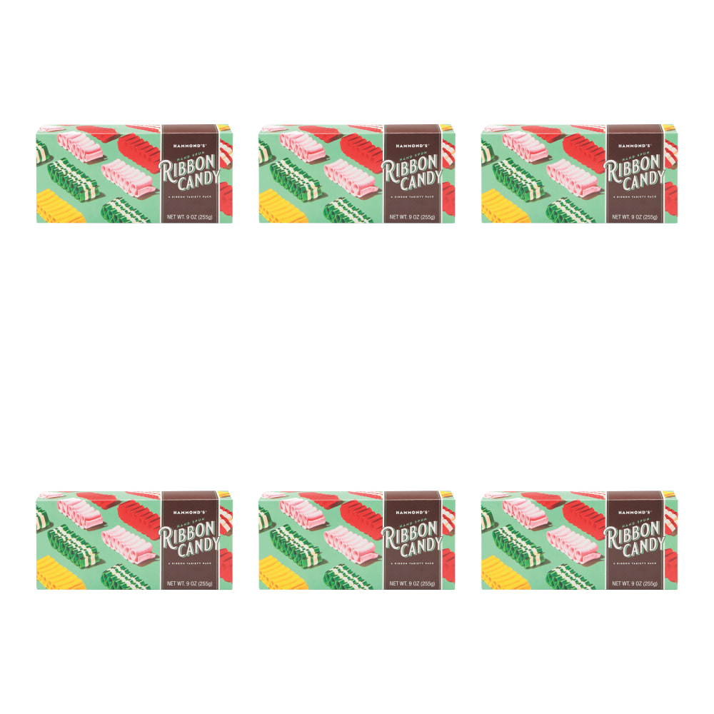 HAMMONDs CANDIES - GIFT CHRISTMAS RIBBON CANDY - 6-9 OZ MPN:HAM-RB03312