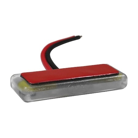 Mini Courtesy Light, Rect, LED, 12VDC MPN:3JYU4