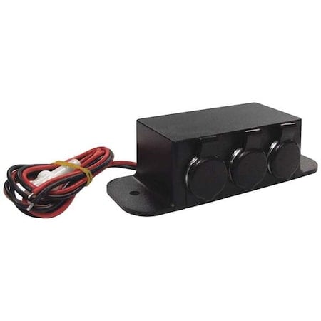 MultiSocket, 3 Outlet, Hardwired MPN:3VTE6