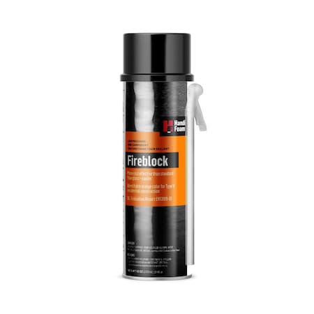 Spray Foam Sealant, 12 oz, Orange, 12 PK MPN:P30033G