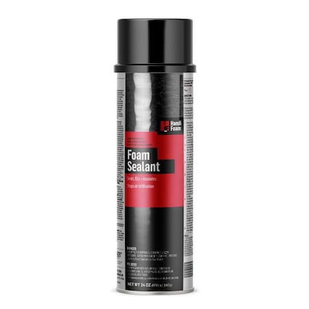 Spray Foam Sealant, Gun Application Method 24 oz, Aerosol Can, Cream, 2-3:1 Expansion Ratio MPN:P30115