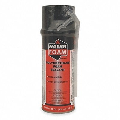 Spray Foam Sealant Black 12 oz MPN:P30053G