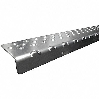 Stair Nosing Silver 30in W Aluminum MPN:NSN122730SL0