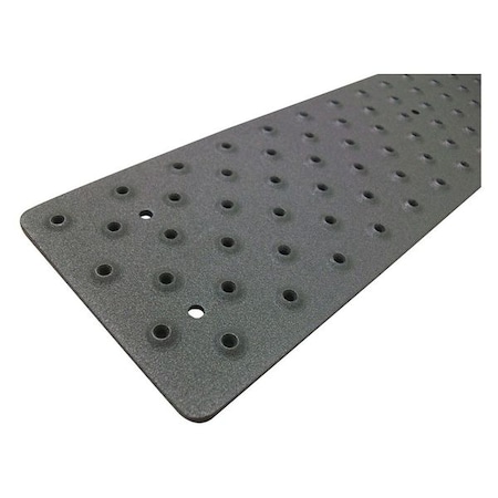 Stair Tread Cover Aluminum Black, 36 in W x 3/32 in Thick MPN:NST103736BK0