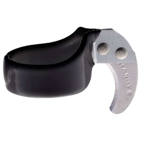 Ring Knife, Blade Safety, Steel Blade, PK12 MPN:O-V-Black-10