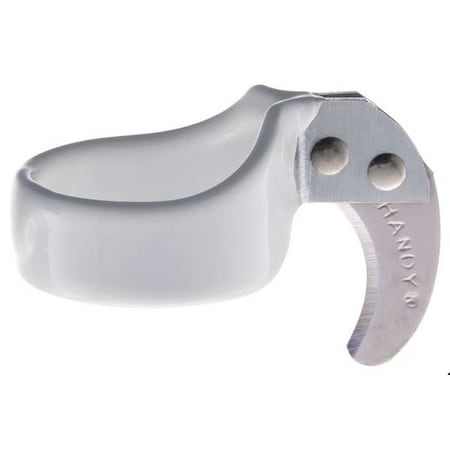 Ring Knife, Blade Safety, Steel Blade, PK12 MPN:O-V-White-15