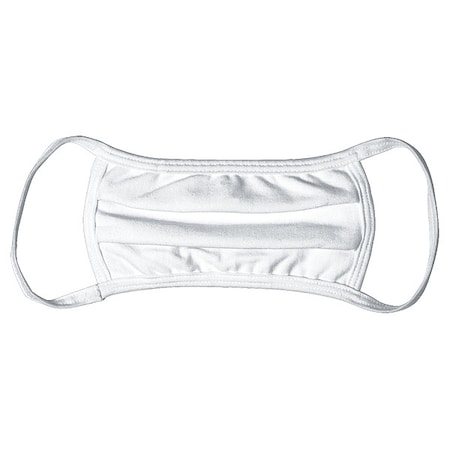 Disposable Face Mask, 3, White, Universal, 10 PK MPN:MASKN2W