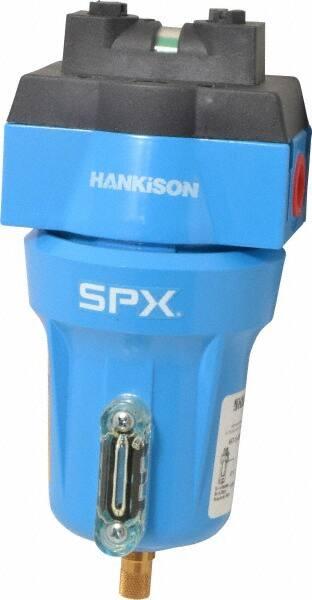 Oil & Water Filter/Separator: NPT End Connections, 20 CFM, Auto Drain, Use on General Purpose MPN:HF7-12-4-DPL