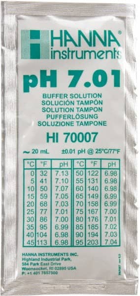 7.01% pH Range Buffer Pouch MPN:HI70007P