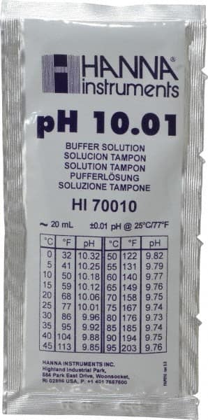 10.01% pH Range Buffer Pouch MPN:HI70010P
