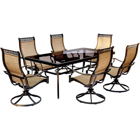Monaco 7-Piece Dining Set MPN:MONDN7PCSWG