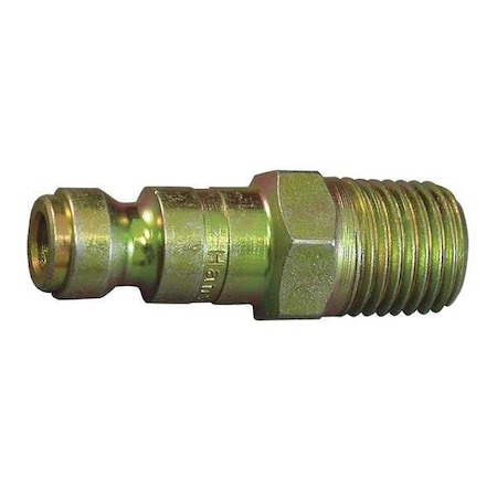 Coupler Plug, (M)NPT, 1/4, Steel MPN:21AP25M