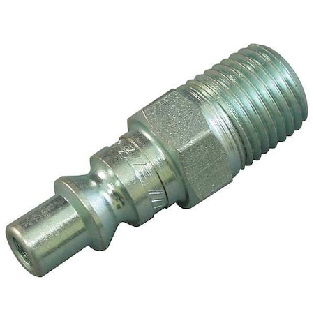 Coupler Plug, (M)NPT, 1/4, Steel MPN:2607