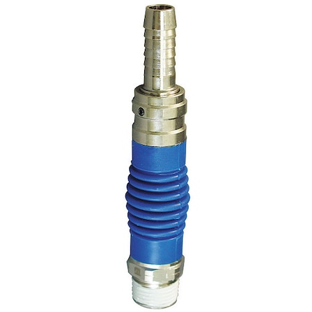 Flex Air Fitting, 3/8 (M)NPT x Hose Barb MPN:FA37H37M