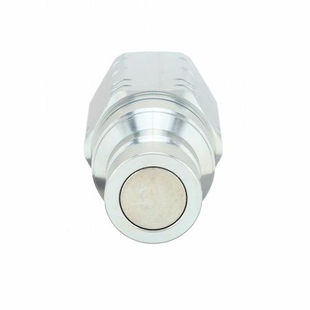 Hydraulic Quick Connect Hose Coupling, Steel Body, Push-to-Connect Lock, 3/4