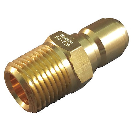 Hydraulic Quick Connect Hose Coupling, 303 Stainless Steel Body, Push-to-Connect Lock, ST Series MPN:LL3T20