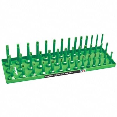 Socket Tray Green Plastic MPN:12033