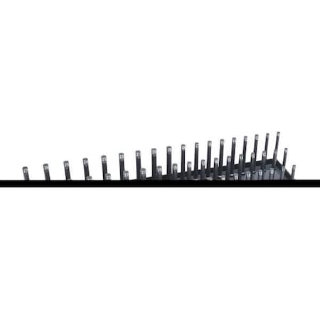 SocketTray, Gray, Plastic, 311/16in, 1PK MPN:12023