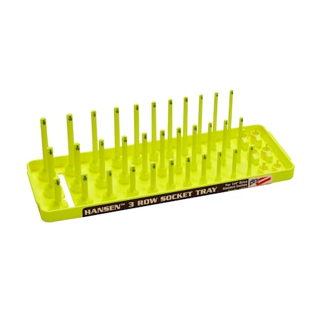Fractional Three Row Socket Tray for 1/4