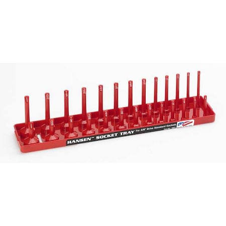 Socket Tray with Plastic, 3 in H x 3 in W MPN:3801