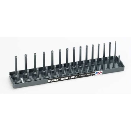 Socket Tray with Plastic, 3 in H x 3 in W MPN:3802