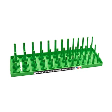 Fractional Three Row Socket Tray for 3/8