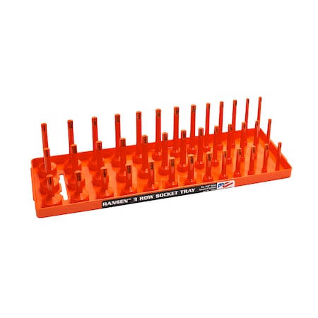 Fractional Three Row Socket Tray for 3/8