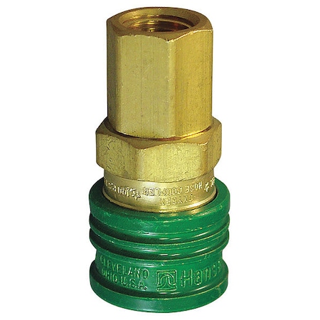 Coupler Body, (F)NPT, 1/4, Brass MPN:GR602