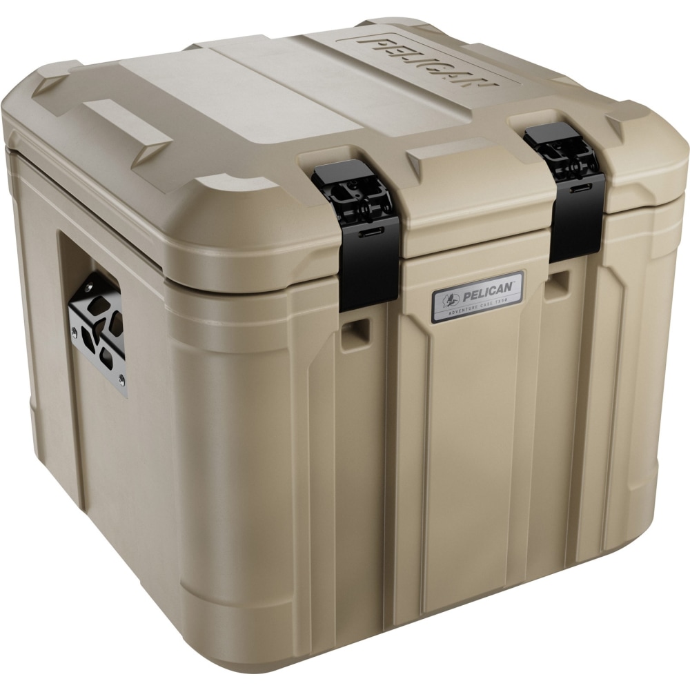 Pelican Polyethylene Adventure Case, 13inH x 12-1/4inW x 13-1/4inD, Desert Tan MPN:TX50-TAN