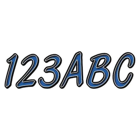 LetterandNumberLabelSet, 3inH, 1-3/8inW MPN:GBLBKG400