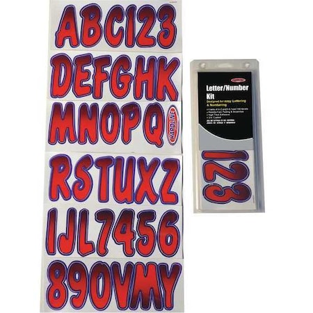 LetterandNumberLabelSet, 3inH, 1-1/2inW MPN:GREPUG200