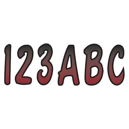 LetterandNumberLabelSet, 3inH, 1-1/2inW MPN:GRUBKG200