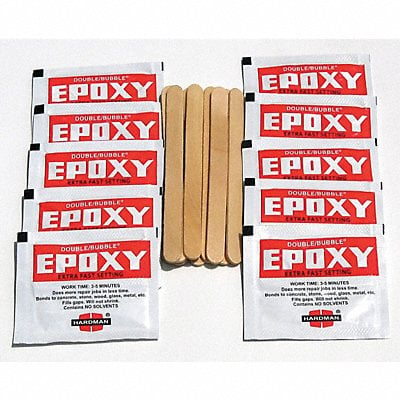 Epoxy Adhesive Packet 1 1 Mix Ratio PK10 MPN:4001-BG10